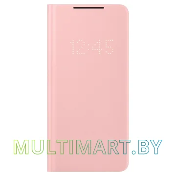 Чехол Samsung Smart LED View Cover для Galaxy S21+ (розовый)
